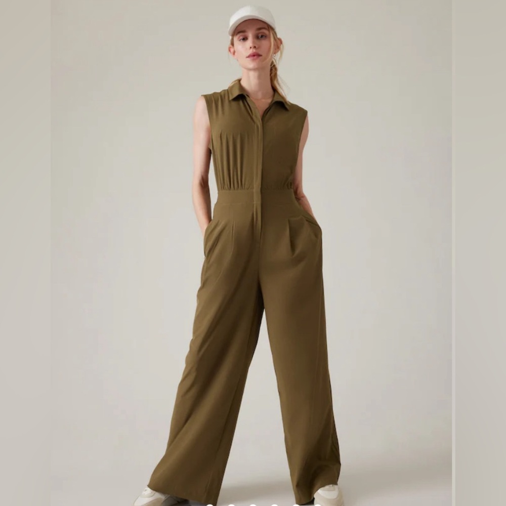 Athleta Brooklyn Heights Wide Leg Jumpsuit